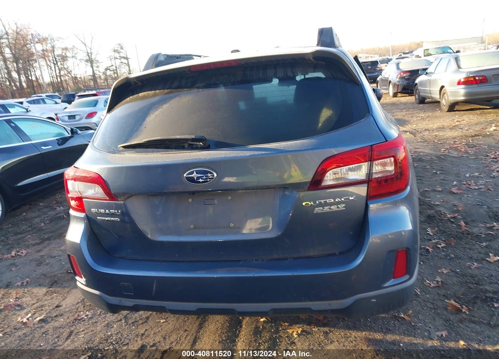 2015 SUBARU OUTBACK 2.5I PREMIUM VIN: 4S4BSACC7F3333510