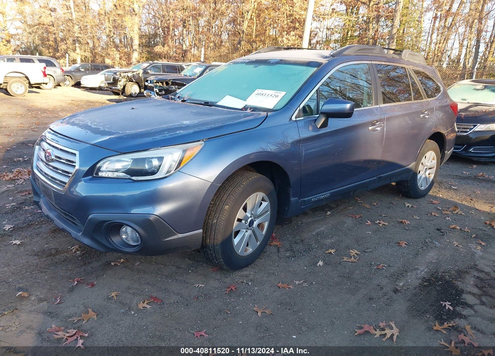 2015 SUBARU OUTBACK 2.5I PREMIUM VIN: 4S4BSACC7F3333510