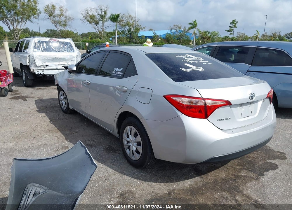 2017 TOYOTA COROLLA L VIN: 2T1BURHE9HC959402