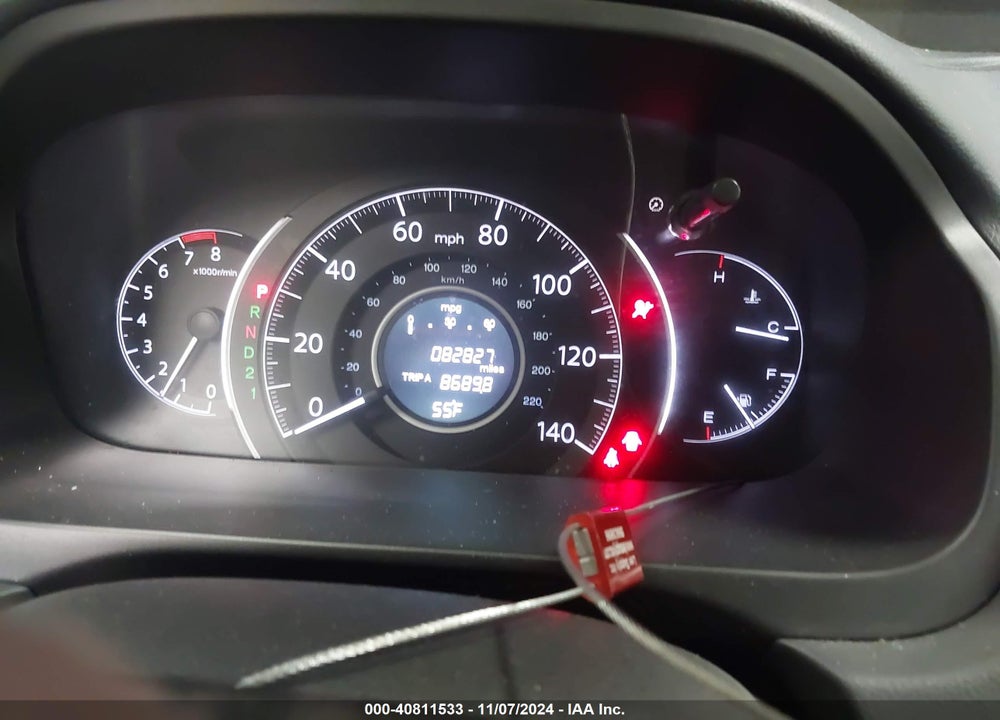 2014 HONDA CR-V LX VIN: 2HKRM4H30EH712147