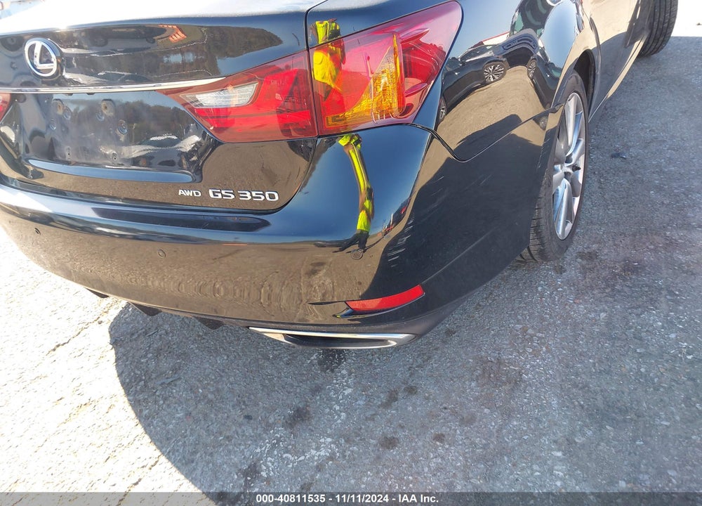 2013 LEXUS GS 350 VIN: JTHCE1BL6D5008364