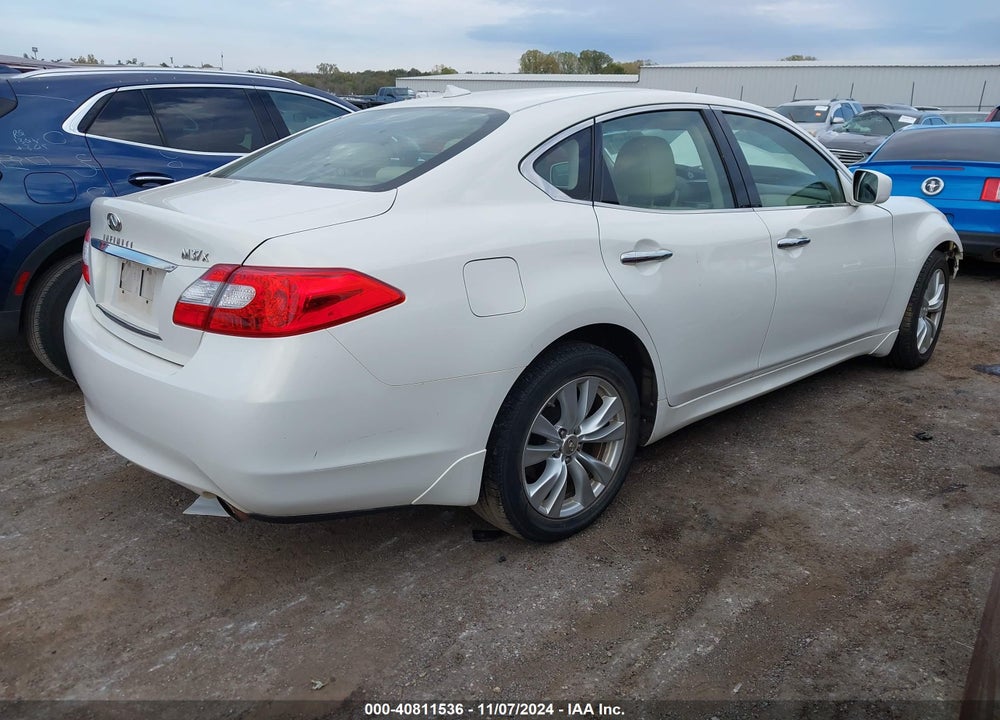 2011 INFINITI M37X VIN: JN1BY1AR9BM372522