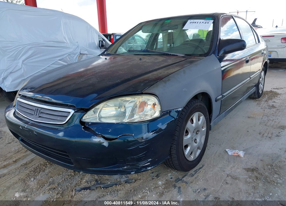 1999 HONDA CIVIC LX VIN: 2HGEJ6672XH549152