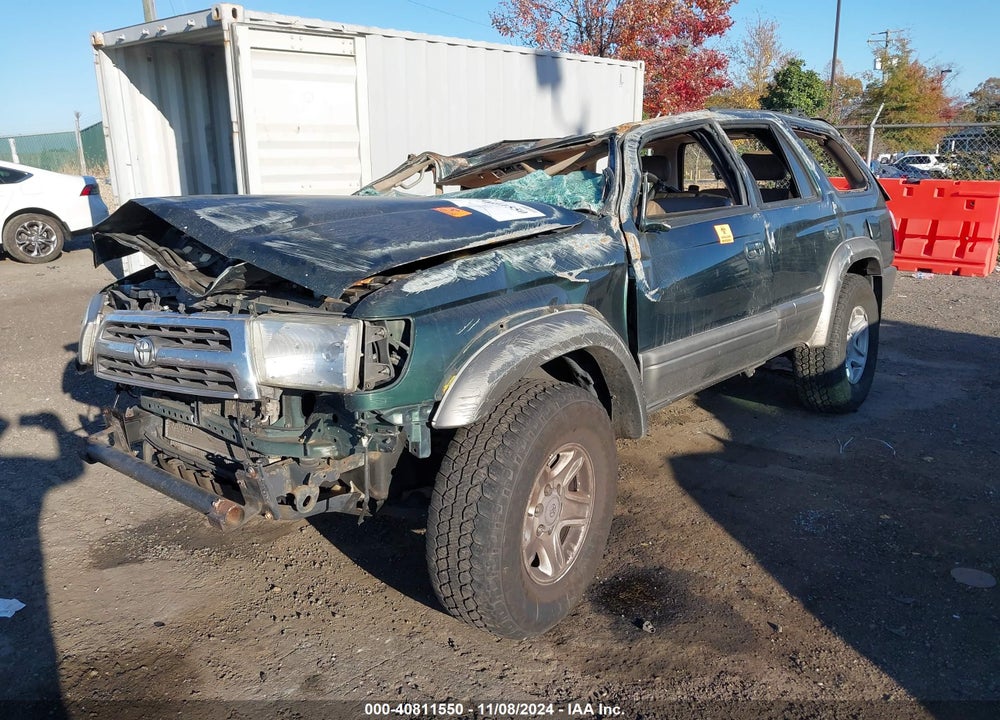 1999 TOYOTA 4RUNNER LIMITED V6 VIN: JT3HN87R7X0221942