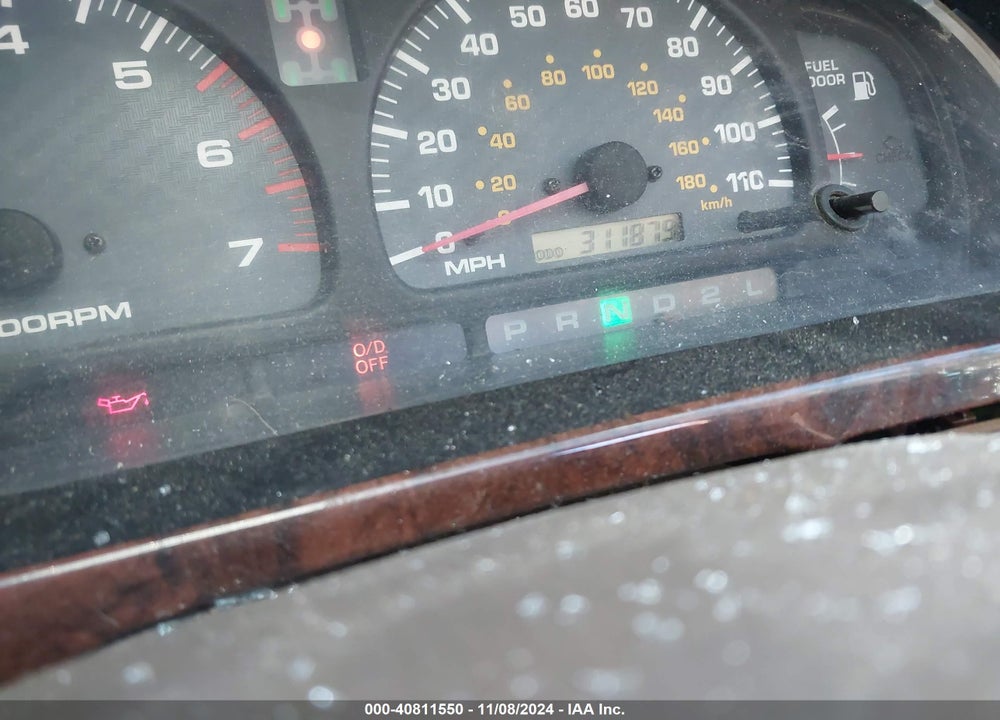 1999 TOYOTA 4RUNNER LIMITED V6 VIN: JT3HN87R7X0221942