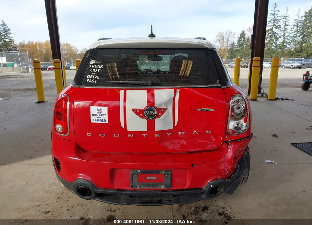 2013 MINI COUNTRYMAN JOHN COOPER WORKS VIN: WMWXD1C51DWL99467