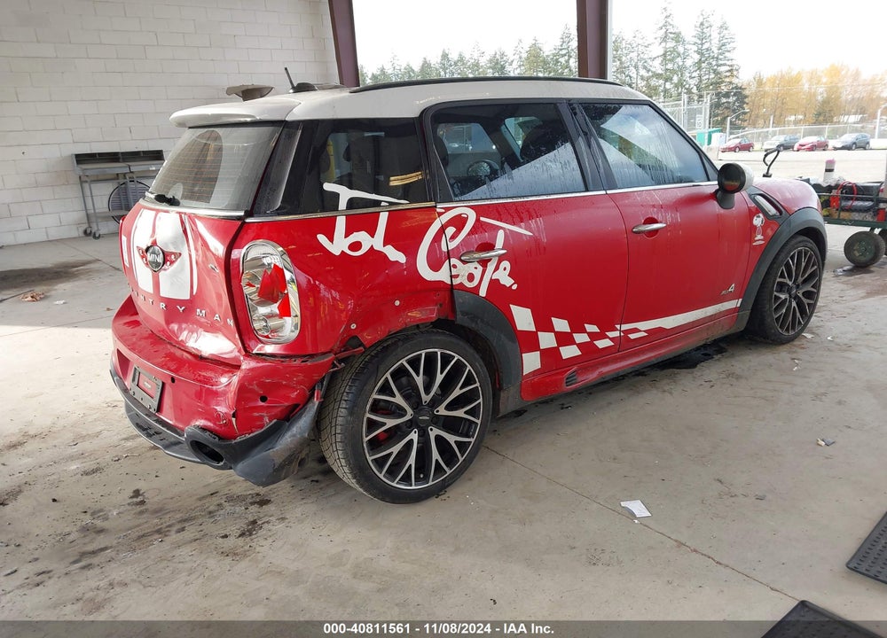 2013 MINI COUNTRYMAN JOHN COOPER WORKS VIN: WMWXD1C51DWL99467