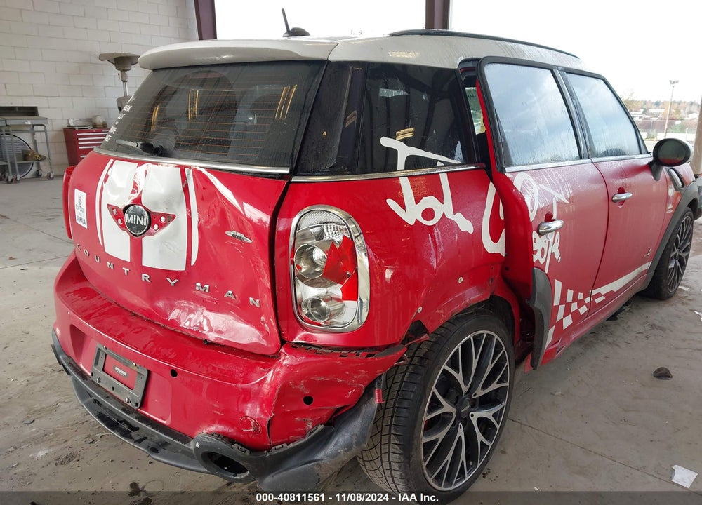 2013 MINI COUNTRYMAN JOHN COOPER WORKS VIN: WMWXD1C51DWL99467