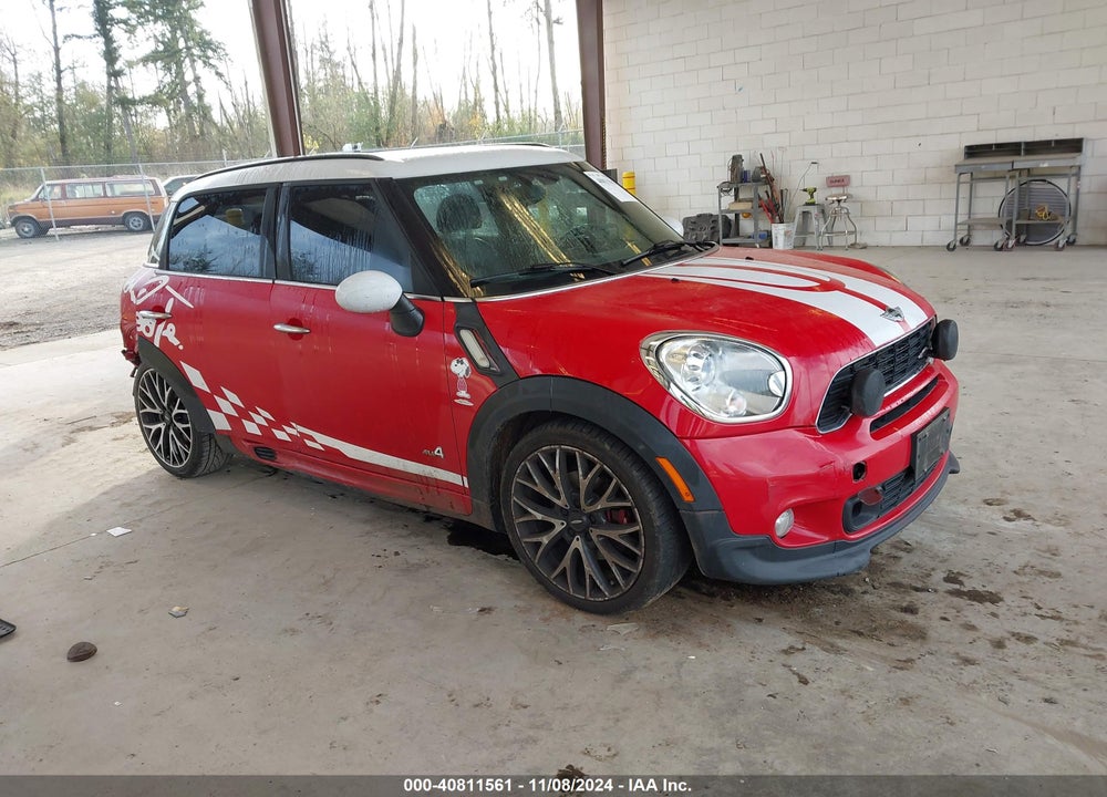 2013 MINI COUNTRYMAN JOHN COOPER WORKS VIN: WMWXD1C51DWL99467
