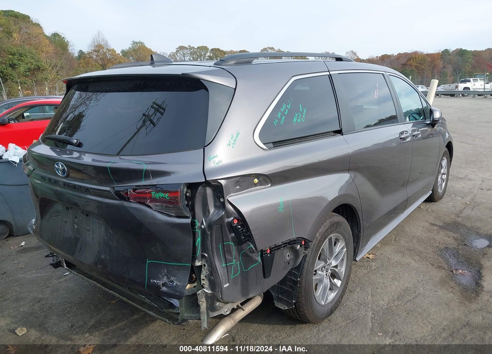 2023 TOYOTA SIENNA LE VIN: 5TDKSKFC8PS077495
