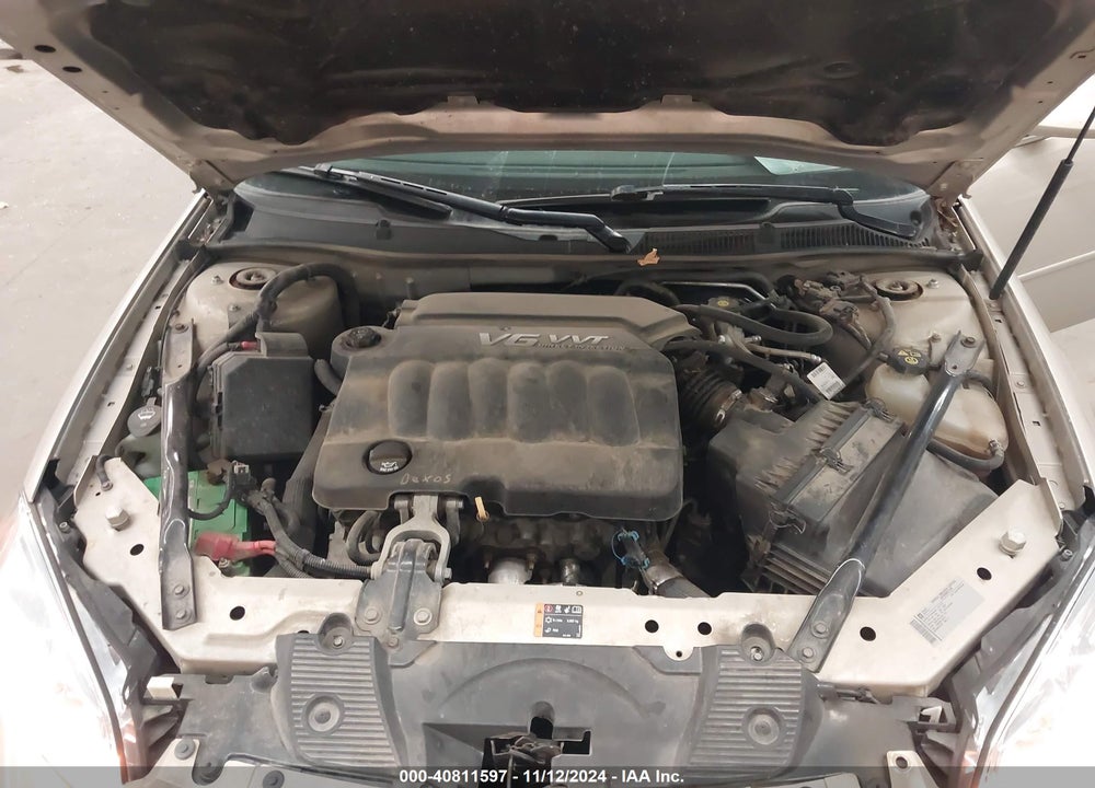 2012 CHEVROLET IMPALA LT VIN: 2G1WG5E38C1216461
