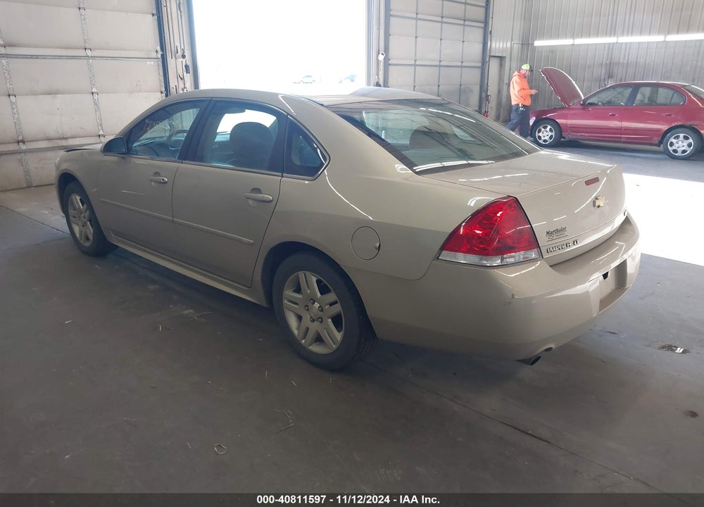 2012 CHEVROLET IMPALA LT VIN: 2G1WG5E38C1216461