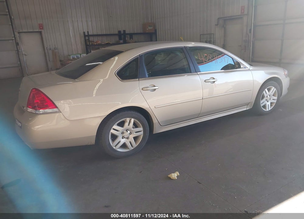2012 CHEVROLET IMPALA LT VIN: 2G1WG5E38C1216461