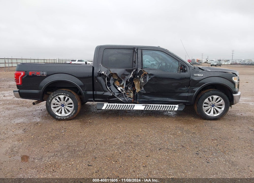 2015 FORD F-150 LARIAT VIN: 1FTEW1EF6FFA55095
