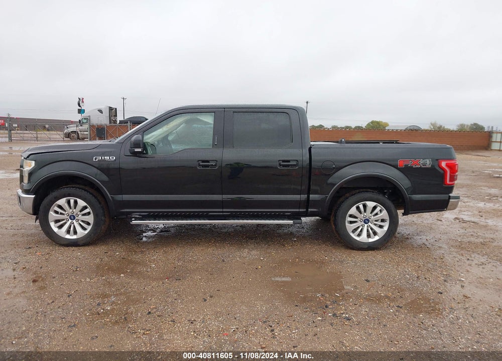 2015 FORD F-150 LARIAT VIN: 1FTEW1EF6FFA55095