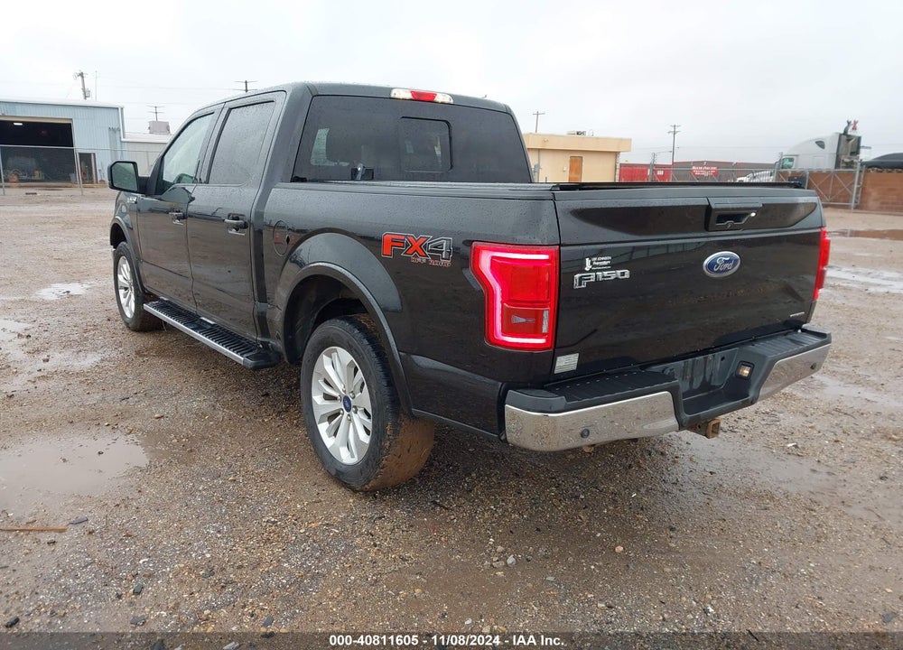 2015 FORD F-150 LARIAT VIN: 1FTEW1EF6FFA55095