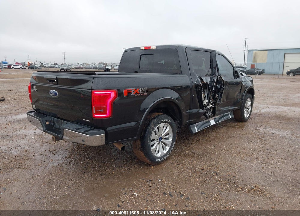 2015 FORD F-150 LARIAT VIN: 1FTEW1EF6FFA55095