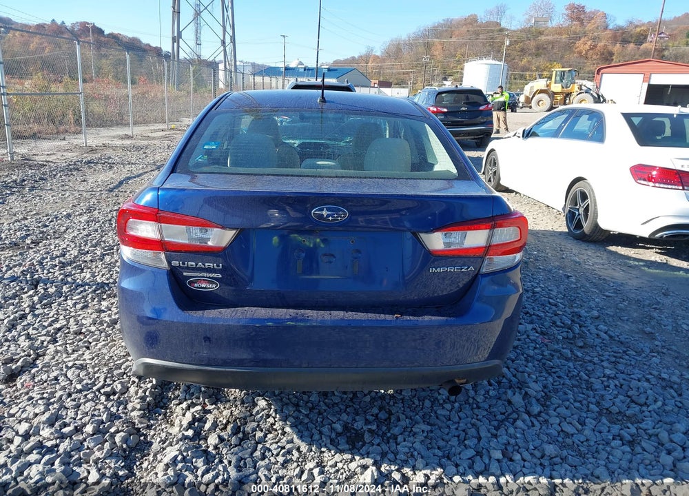 2018 SUBARU IMPREZA 2.0I VIN: 4S3GKAA61J3621734