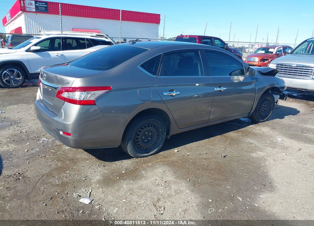 2015 NISSAN SENTRA FE+ S/S/SL/SR/SV VIN: 3N1AB7AP3FL648630