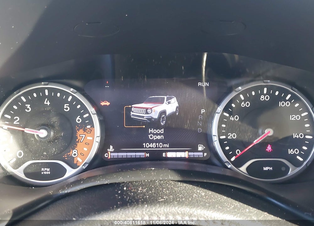 2017 JEEP RENEGADE TRAILHAWK 4X4 VIN: ZACCJBCBXHPG60832