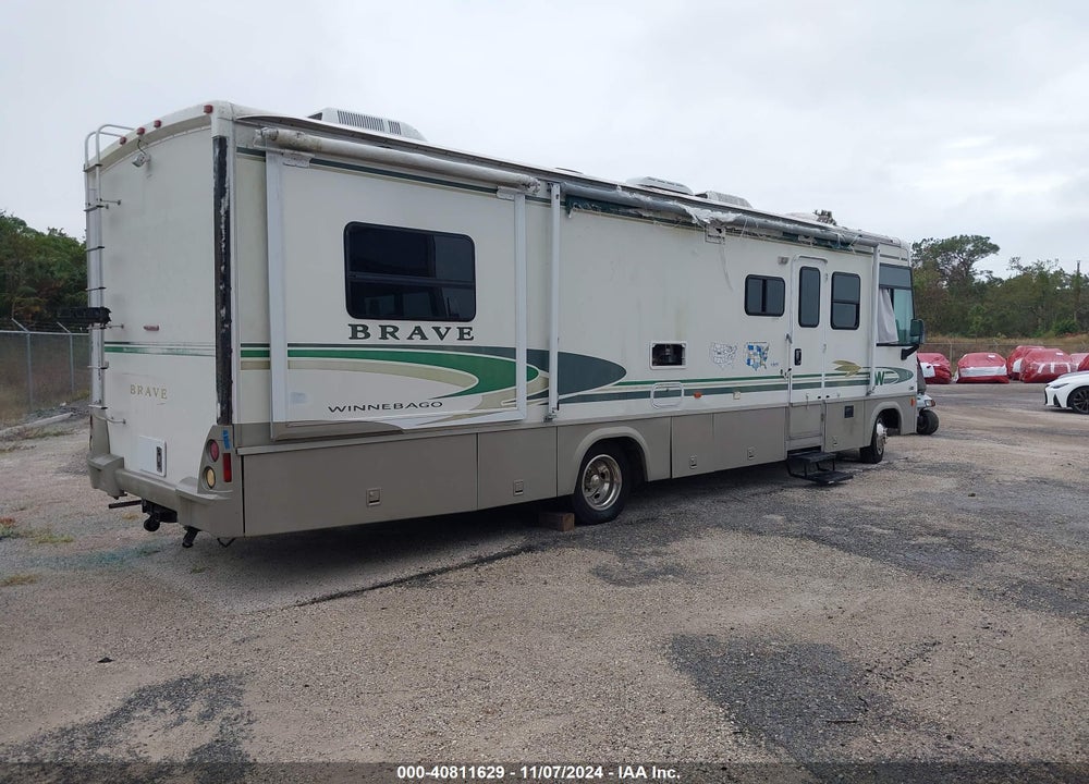 2002 WORKHORSE CUSTOM CHASSIS WINNEBAGO BRAVE MOTORHOME VIN: 5B4LP57G023342130