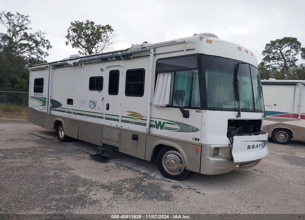 2002 WORKHORSE CUSTOM CHASSIS WINNEBAGO BRAVE MOTORHOME VIN: 5B4LP57G023342130