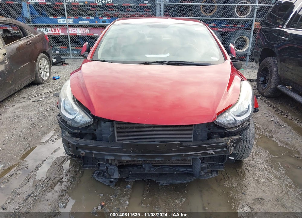 2016 HYUNDAI ELANTRA SE VIN: KMHDH4AE0GU651963