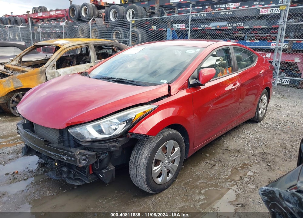 2016 HYUNDAI ELANTRA SE VIN: KMHDH4AE0GU651963