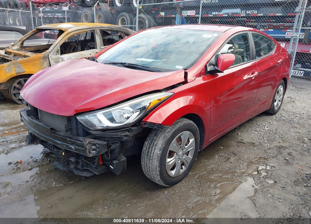 2016 HYUNDAI ELANTRA SE VIN: KMHDH4AE0GU651963