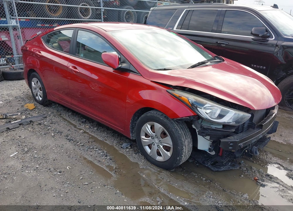 2016 HYUNDAI ELANTRA SE VIN: KMHDH4AE0GU651963