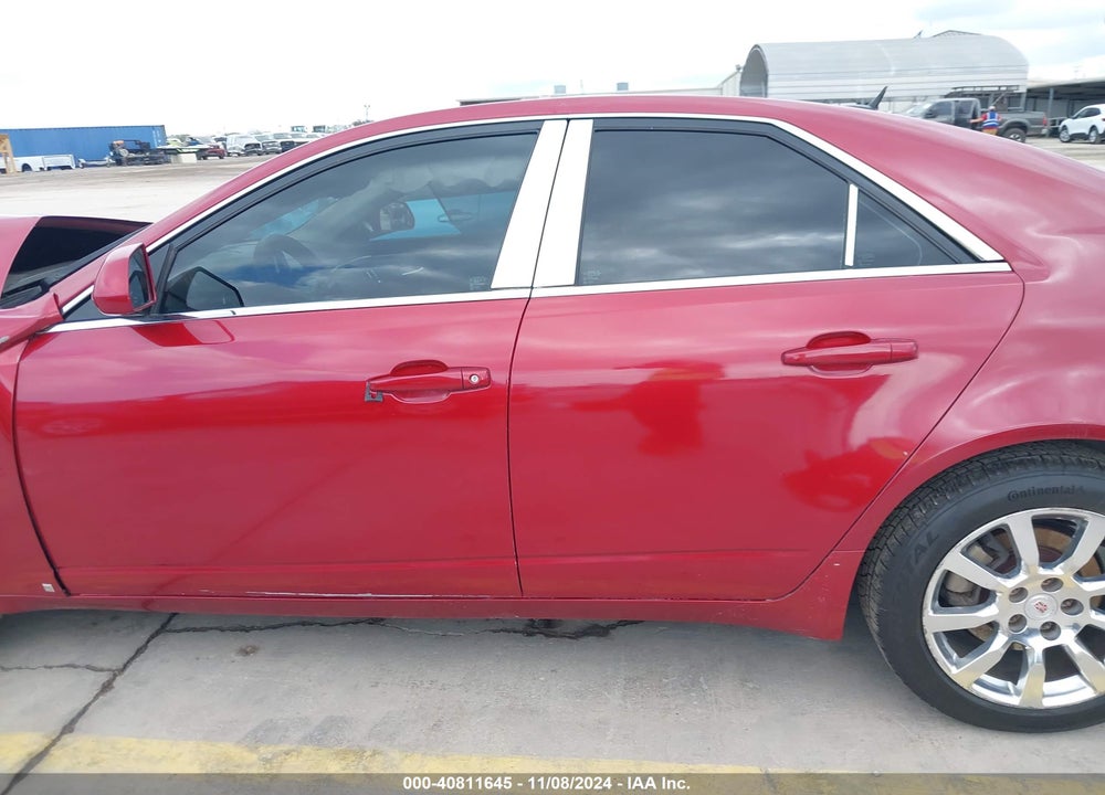 2008 CADILLAC CTS STANDARD VIN: 1G6DM577380127958