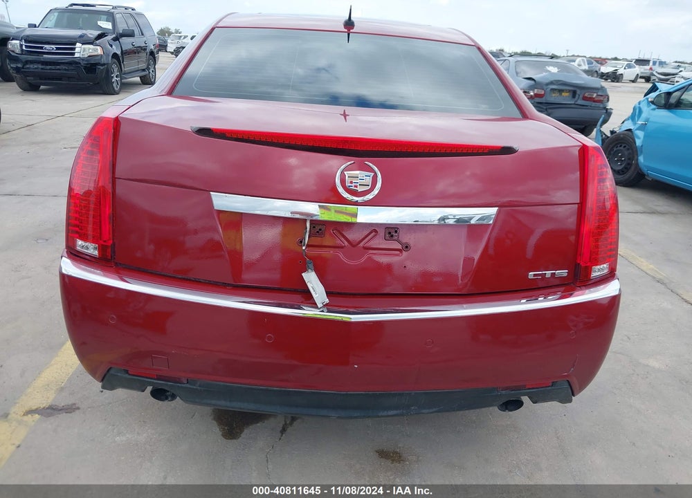 2008 CADILLAC CTS STANDARD VIN: 1G6DM577380127958