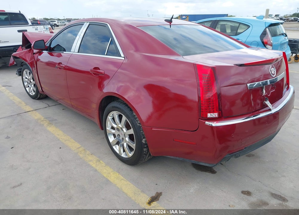 2008 CADILLAC CTS STANDARD VIN: 1G6DM577380127958