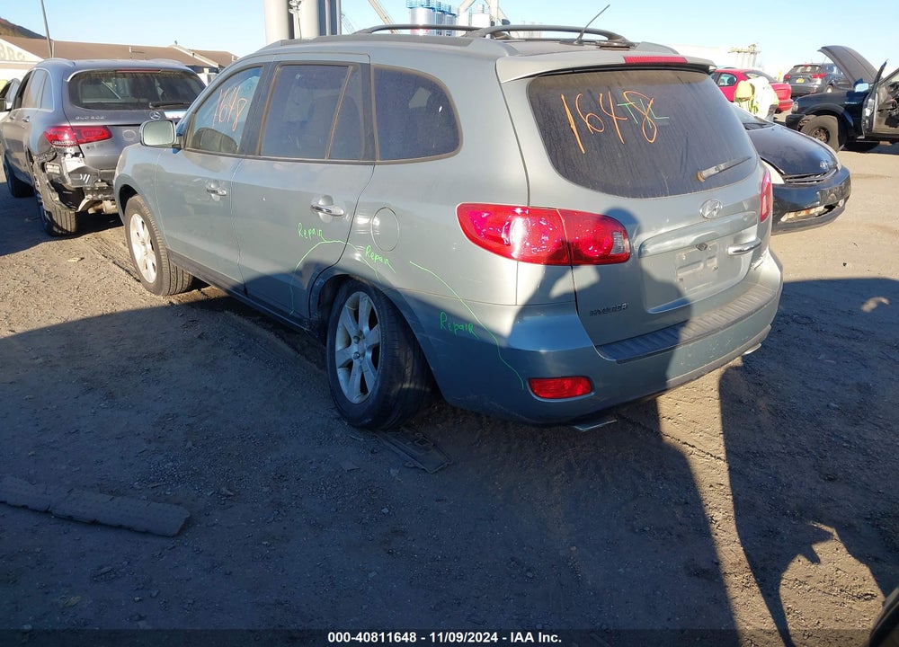 2007 HYUNDAI SANTA FE LIMITED/SE VIN: 5NMSH73E67H114855