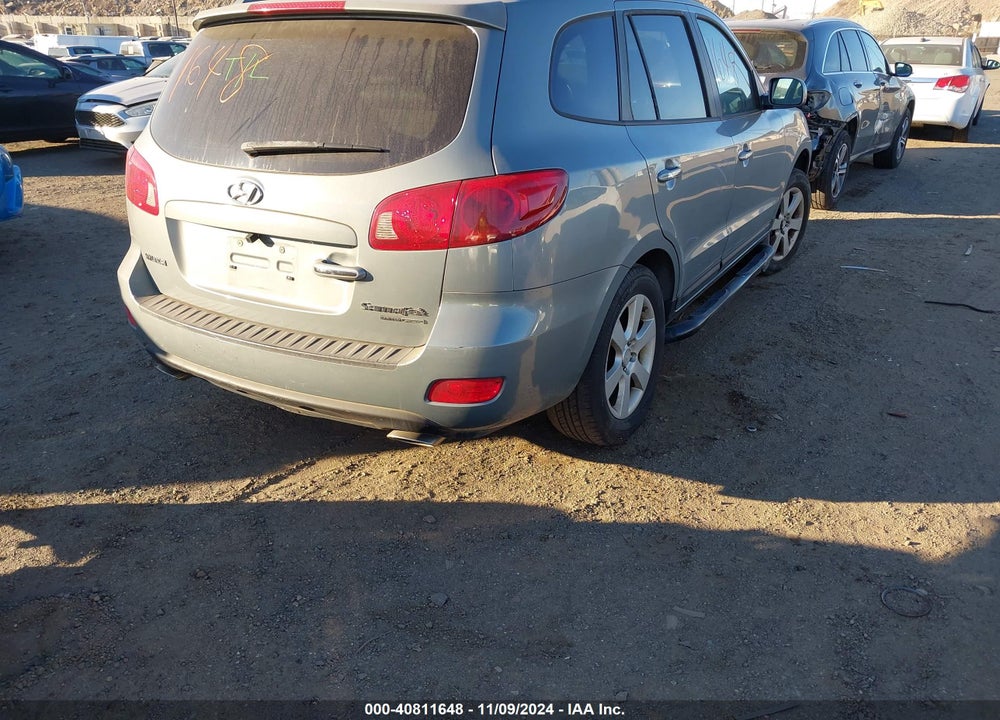 2007 HYUNDAI SANTA FE LIMITED/SE VIN: 5NMSH73E67H114855