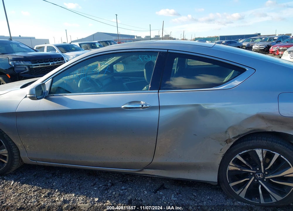2017 HONDA ACCORD EX-L V6 VIN: 1HGCT2B99HA000551