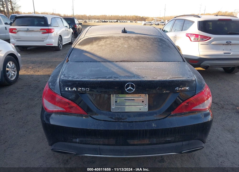 2018 MERCEDES-BENZ CLA 250 4MATIC VIN: WDDSJ4GB8JN631903