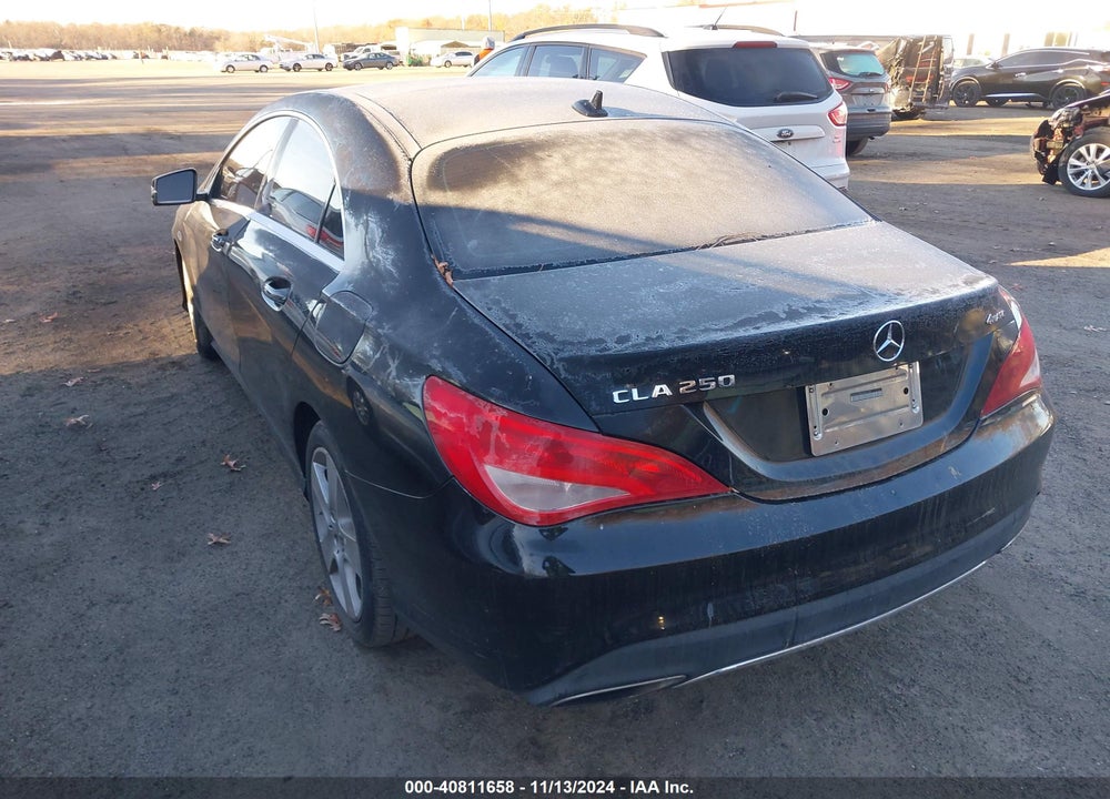 2018 MERCEDES-BENZ CLA 250 4MATIC VIN: WDDSJ4GB8JN631903