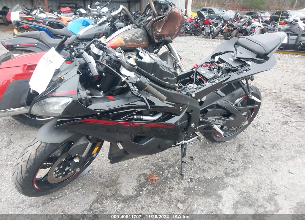 2015 YAMAHA YZFR6 VIN: JYARJ16E3FA033537
