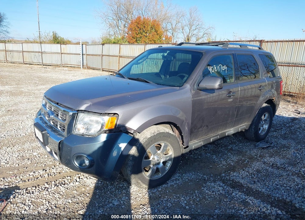 2011 FORD ESCAPE LIMITED VIN: 1FMCU9EG2BKC22540