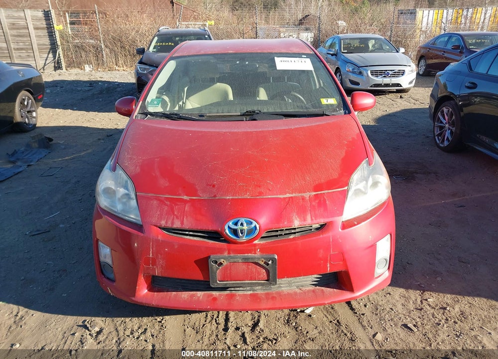 2011 TOYOTA PRIUS THREE VIN: JTDKN3DU4B5312093