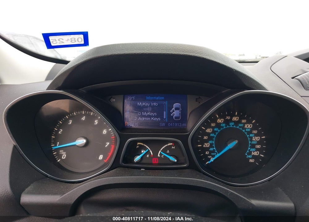 2013 FORD ESCAPE S VIN: 1FMCU0F73DUA91264