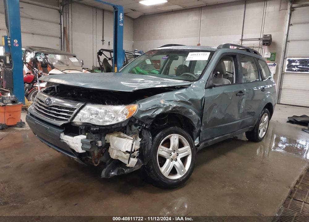 2010 SUBARU FORESTER 2.5X VIN: JF2SH6BC1AG909998