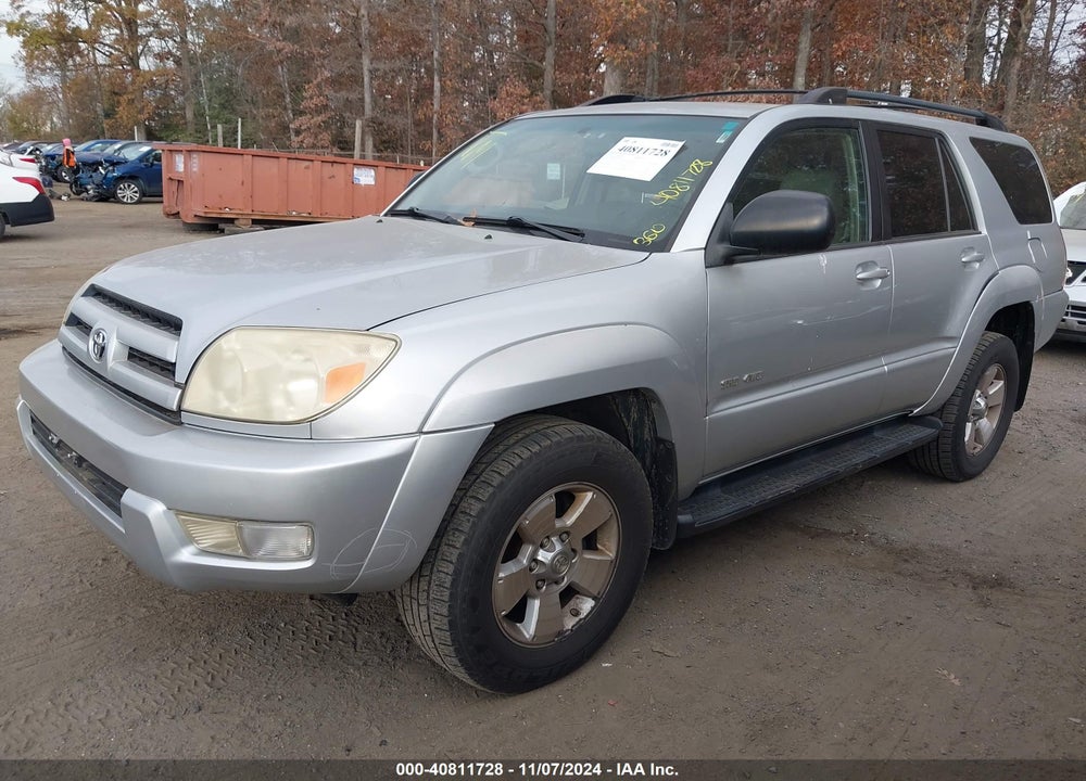 2004 TOYOTA 4RUNNER SR5 V6 VIN: JTEBU14R840048701