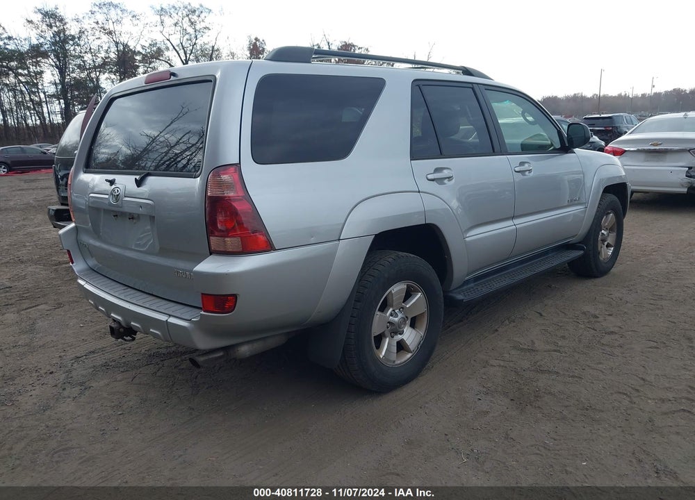 2004 TOYOTA 4RUNNER SR5 V6 VIN: JTEBU14R840048701