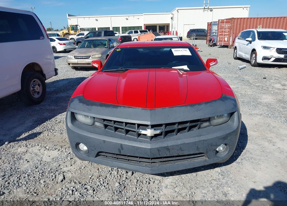 2011 CHEVROLET CAMARO 1LT VIN: 2G1FF1ED6B9142865