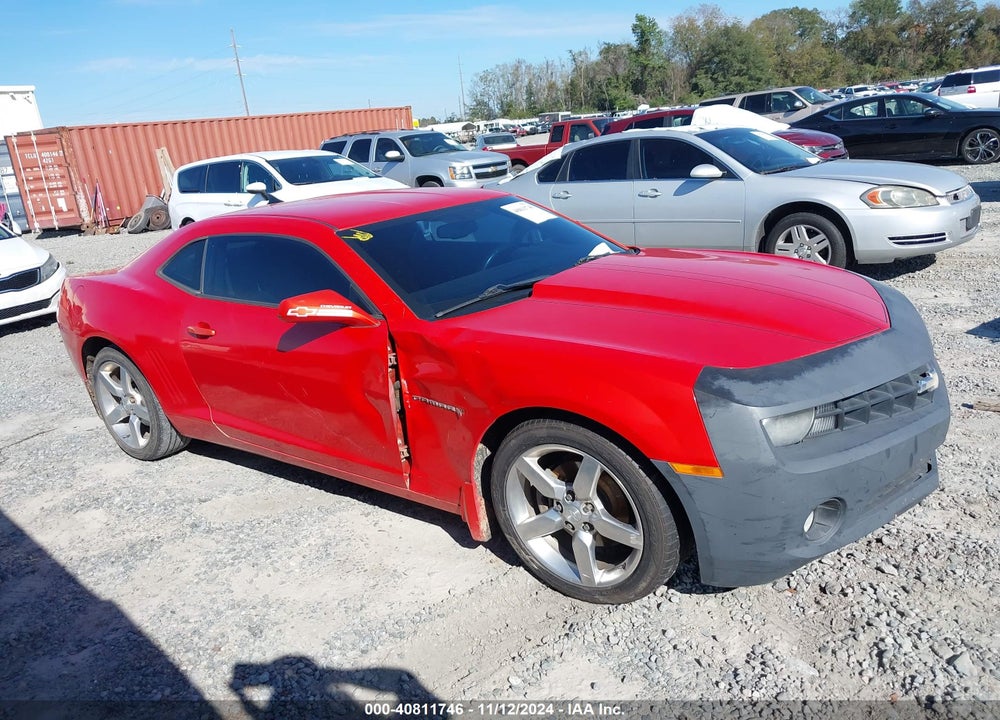 2011 CHEVROLET CAMARO 1LT VIN: 2G1FF1ED6B9142865