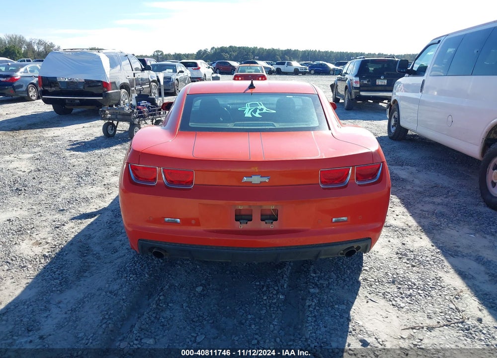 2011 CHEVROLET CAMARO 1LT VIN: 2G1FF1ED6B9142865