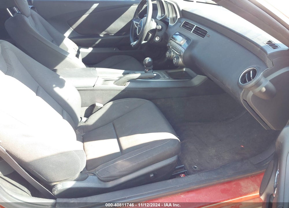2011 CHEVROLET CAMARO 1LT VIN: 2G1FF1ED6B9142865