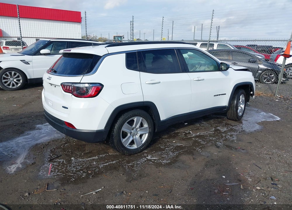 2022 JEEP COMPASS LATITUDE FWD VIN: 3C4NJCBB3NT202280
